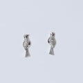 Carved Bird Earrings-0