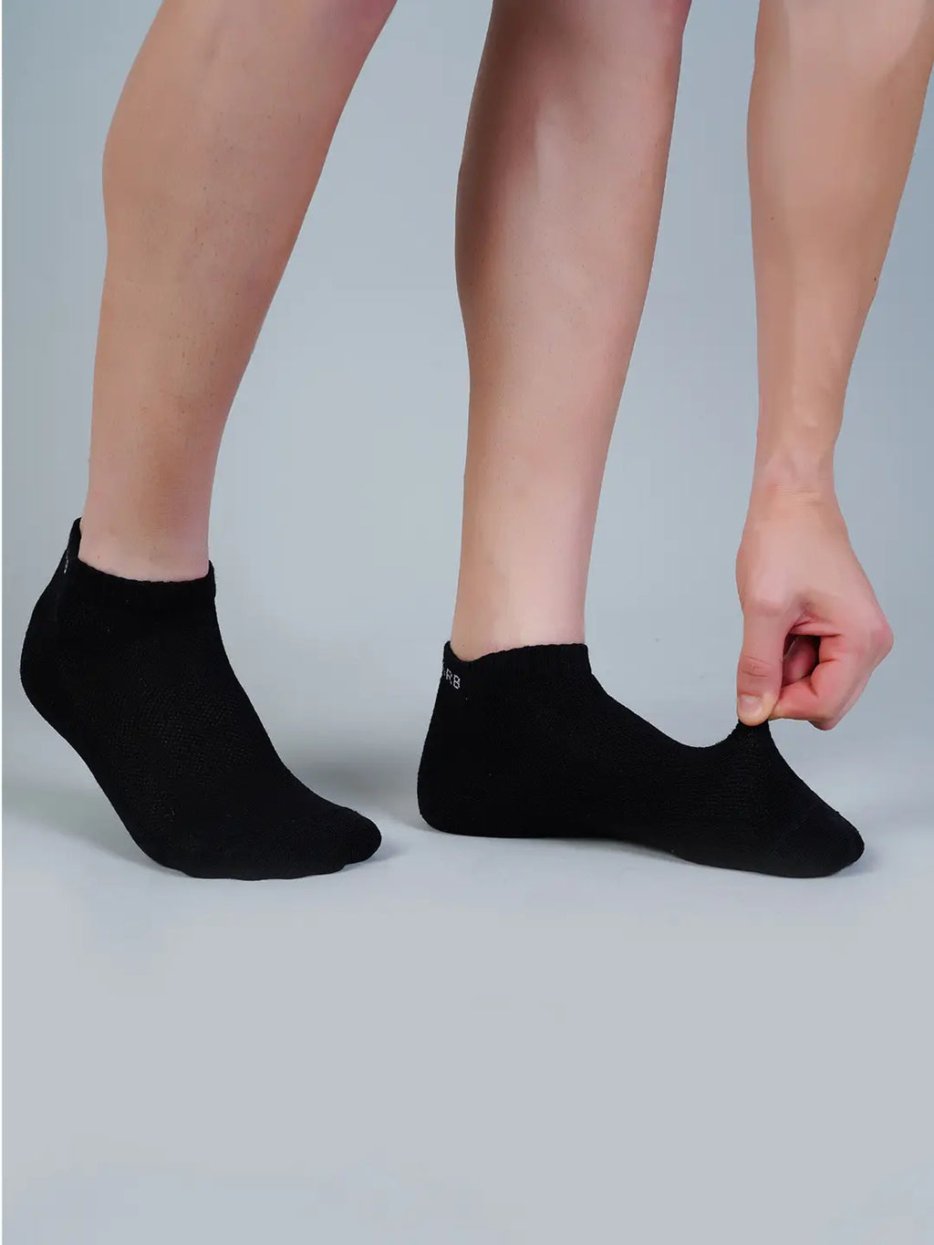 Low Ankle Socks for Men and Women Pack of 4 Pairs-5