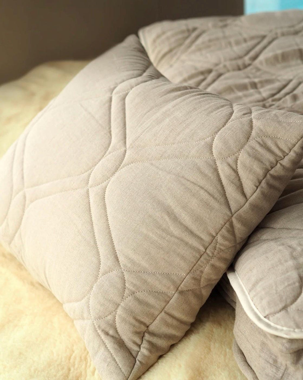 Linen and wool pillow-3