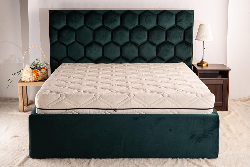 Hemp and organic cotton mattress cover, EU Sizes-4
